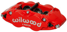 गैलरी व्यूवर में इमेज लोड करें, Wilwood Caliper-Forged Narrow Superlite 6R-R/H 1.75/1.25/1.25in Pistons 1.10in Rotor - Red