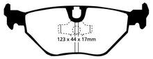 गैलरी व्यूवर में इमेज लोड करें, EBC 87-91 BMW M3 2.3 (E30) Yellowstuff Rear Brake Pads