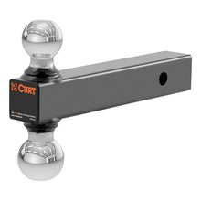 Carica l&#39;immagine nel visualizzatore di Gallery, Curt Multi-Ball Mount (2in Solid Shank 2in &amp; 2-5/16in Chrome Balls)
