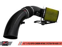 Cargar imagen en el visor de la galería, AWE Tuning Audi RS3 / TT RS S-FLO Open Carbon Fiber Intake