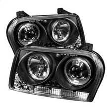 Laden Sie das Bild in den Galerie-Viewer, Spyder Chrysler 300 09-10 Projector Headlights LED Halo LED Blk (Not Included) PRO-YD-C309-HL-BK
