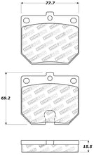 Carica l&#39;immagine nel visualizzatore di Gallery, StopTech Street Touring Brake Pads