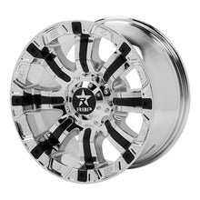 Load image into Gallery viewer, RBP 94R 18x9.0 5x139.7 BP / 5.5 BS 10mm Offset 78mm CB (Hub Centric) Chrome w/Black Inserts Wheel