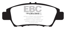 Carica l&#39;immagine nel visualizzatore di Gallery, EBC 10-15 Honda CR-Z 1.5LL Hybrid Redstuff Front Brake Pads