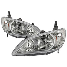 गैलरी व्यूवर में इमेज लोड करें, xTune 04-05 Honda Civic (Excl Hatchback/Si) OEM Style Headlights - Chrome (HD-JH-HC04-4D-AM-C)