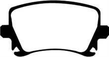 Laden Sie das Bild in den Galerie-Viewer, EBC 06-13 Audi A3 2.0 Turbo (Girling rear caliper) Redstuff Rear Brake Pads