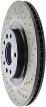 Cargar imagen en el visor de la galería, StopTech 04-09 Mazda RX-8 Slotted &amp; Drilled Left Front Rotor