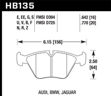 Laden Sie das Bild in den Galerie-Viewer, Hawk 91-93 BMW M5/95-02 DTC-70 Race Front Brake Pads