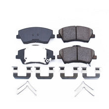 Carica l&#39;immagine nel visualizzatore di Gallery, Power Stop 17-19 Hyundai Elantra Front Z17 Evolution Ceramic Brake Pads w/Hardware