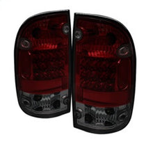 Cargar imagen en el visor de la galería, Spyder Toyota Tacoma 95-00 LED Tail Lights Red Smoke ALT-YD-TT95-LED-RS