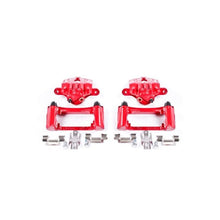 Laden Sie das Bild in den Galerie-Viewer, Power Stop 98-02 Chevrolet Camaro Rear Red Calipers w/Brackets - Pair