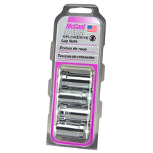 Laden Sie das Bild in den Galerie-Viewer, McGard SplineDrive Lug Nut (Cone Seat) M14X1.5 / 1.648in. Length (4-Pack) - Chrome (Req. Tool)