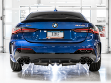 Charger l&#39;image dans la galerie, AWE Tuning 2019+ BMW M340i (G20) Resonated Touring Edition Exhaust - Quad Diamond Black Tips