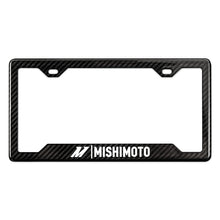 Carica l&#39;immagine nel visualizzatore di Gallery, Mishimoto Carbon Fiber License Plate Frame - Gloss