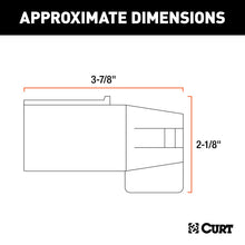 Load image into Gallery viewer, Curt Electrical Adapter (7-Way RV Blade Vehicle to 5-Way Flat Trailer)