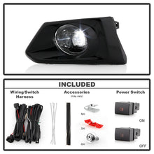 Carica l&#39;immagine nel visualizzatore di Gallery, Spyder Nissan Altima 19-20 OEM Full LED Fog Lights w/ Universal Switch Clear FL-NA19-LED-C