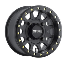 Cargar imagen en el visor de la galería, Method MR401 UTV Beadlock 14x7 4+3/+13mm Offset 4x136 106mm CB Matte Black w/BH-H20875 Wheel
