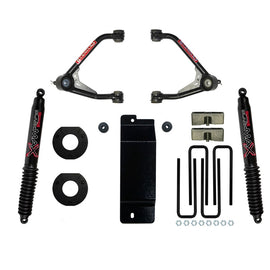 Skyjacker 17-18 GM 1500 4WD 3.5-4in UCA Lift Kit w/Rear Black Max B8500 Shocks
