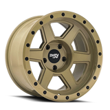 Dirty Life 9315 Compound 17x9 / 6x135 BP / -12mm Offset / 87.1mm Hub Desert Sand Wheel