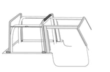 Cargar imagen en el visor de la galería, Rampage 1987-1995 Jeep Wrangler(YJ) Soft Top Hardware - Black