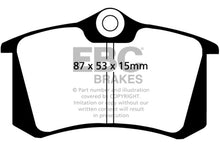 Laden Sie das Bild in den Galerie-Viewer, EBC 10-13 Audi A3 2.0 TD Redstuff Rear Brake Pads