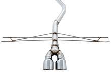 Charger l&#39;image dans la galerie, AWE Tuning 2016+ Honda Civic Si Track Edition Exhaust w/Front Pipe &amp; Dual Chrome Silver Tips