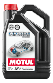 Motul 4x4L Hybrid Synthetic Motor Oil - 0W20 image 1
