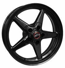 Laden Sie das Bild in den Galerie-Viewer, Race Star 92 Drag Star Bracket Racer 17x7 5x4.50BC 4.25BS Gloss Black Wheel