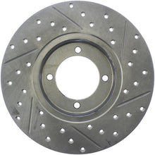 Carica l&#39;immagine nel visualizzatore di Gallery, StopTech Slotted &amp; Drilled Sport Brake Rotor