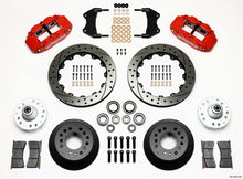 गैलरी व्यूवर में इमेज लोड करें, Wilwood Narrow Superlite 6R Front Hub Kit 12.88in Drill Red WWE ProSpindle