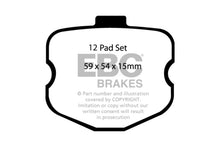Charger l&#39;image dans la galerie, EBC 06-08 Chevrolet Corvette (C6) 7.0 (Z06) Bluestuff Front Brake Pads