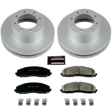 Cargar imagen en el visor de la galería, Power Stop 13-19 Ford F-250 Super Duty Front Z17 Evolution Geomet Coated Brake Kit