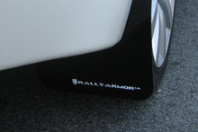 Cargar imagen en el visor de la galería, Rally Armor 2008+ Mitsubishi EVO X UR Black Mud Flap w/ White Logo