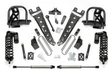 गैलरी व्यूवर में इमेज लोड करें, Fabtech 05-07 Ford F350 4WD 6in Radius Arm System w/DL 4.0 Coilovers &amp; Rear DL Shocks