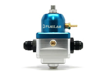 Laden Sie das Bild in den Galerie-Viewer, Fuelab 529 Electronic EFI Adjustable FPR (1) -6AN In (1) -6AN Return - Blue