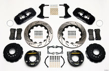 गैलरी व्यूवर में इमेज लोड करें, Wilwood AERO4 Rear P-Brake Kit 14.00in Drilled 58-64 Olds/Pontiac Ends 2.81in Offset
