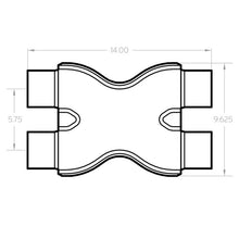 Charger l&#39;image dans la galerie, MagnaFlow Smooth Trans X 3/3 X 14 SS