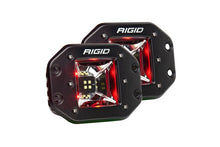 गैलरी व्यूवर में इमेज लोड करें, Rigid Industries Radiance 3in Red Backlight - Flush Mount - Pair