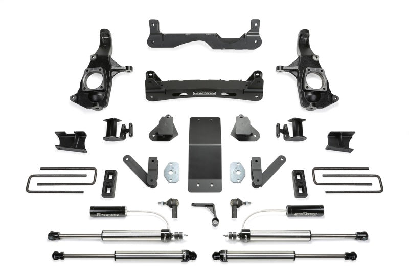 Fabtech 11-19 GM 2500HD 2WD/4WD 4in Performance System w/DL 2.25 Resi Shocks