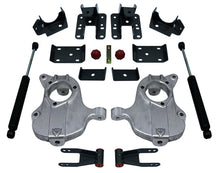 Load image into Gallery viewer, MaxTrac 16-18 GM C1500 2WD Short Bed w/Stamped Steel Susp. 2in/4in MaxPro Lowering Spindle Kit
