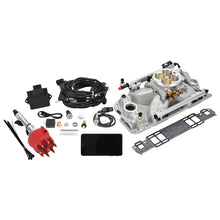 Carica l&#39;immagine nel visualizzatore di Gallery, Edelbrock Pro Flo 4 Fuel Injection Kit Seq Port SBC 1986&amp;Earlier 550 Max HP 29 LbHr Injectors Satin