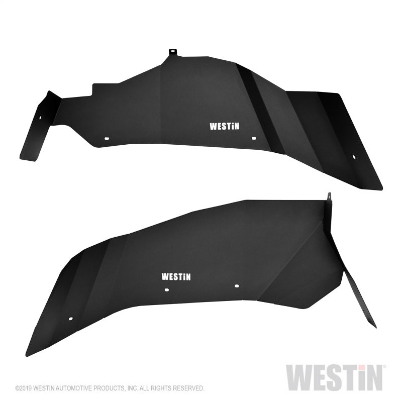 Westin 18-20 Jeep Wrangler JK Inner Fenders - Rear - Textured Black - 2to4wheels