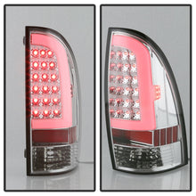 Carica l&#39;immagine nel visualizzatore di Gallery, xTune 05-15 Toyota Tacoma (Excl Models w/LED) Light Bar LED Tail Lights -Chrm (ALT-ON-TT05-LBLED-C)