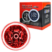 Laden Sie das Bild in den Galerie-Viewer, Oracle Pre-Installed Lights 5.75 IN. Sealed Beam - Red Halo
