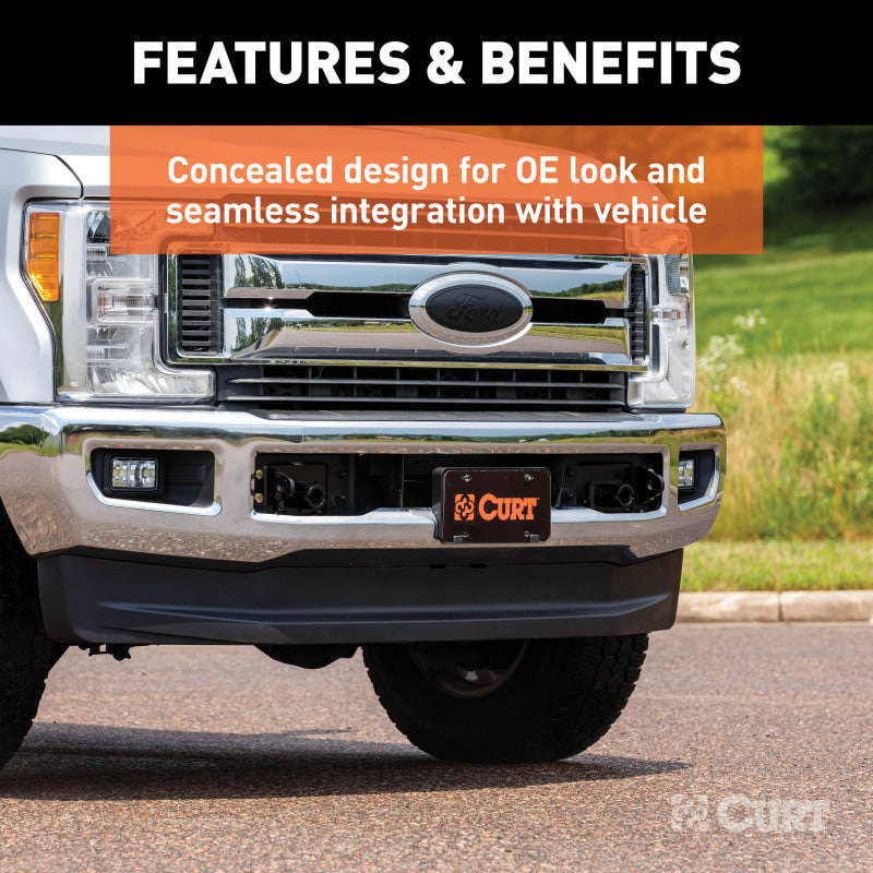 Curt 2017-2019 Ford F-250/F-350 Super Duty Custom Tow Bar Base Plate