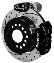 गैलरी व्यूवर में इमेज लोड करें, Wilwood Forged Dynalite Rear Electronic Parking Brake Kit - Black Powder Coat Caliper - D/S Rotor