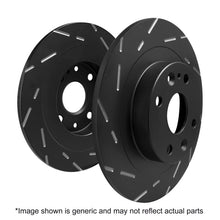 Carica l&#39;immagine nel visualizzatore di Gallery, EBC 75-80 Lotus Eclat 2.0 USR Slotted Front Rotors