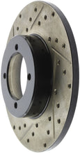 Carica l&#39;immagine nel visualizzatore di Gallery, StopTech Slotted &amp; Drilled Sport Brake Rotor