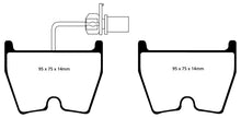 गैलरी व्यूवर में इमेज लोड करें, EBC 06-09 Audi RS4 4.2 (Cast Iron Rotors) Redstuff Front Brake Pads