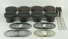 Charger l&#39;image dans la galerie, Mahle Piston Set Chevy 400ci 4.165in Bore 3.750in Stroke 6.0in Rod 12.3:1 CR Piston Set of 8